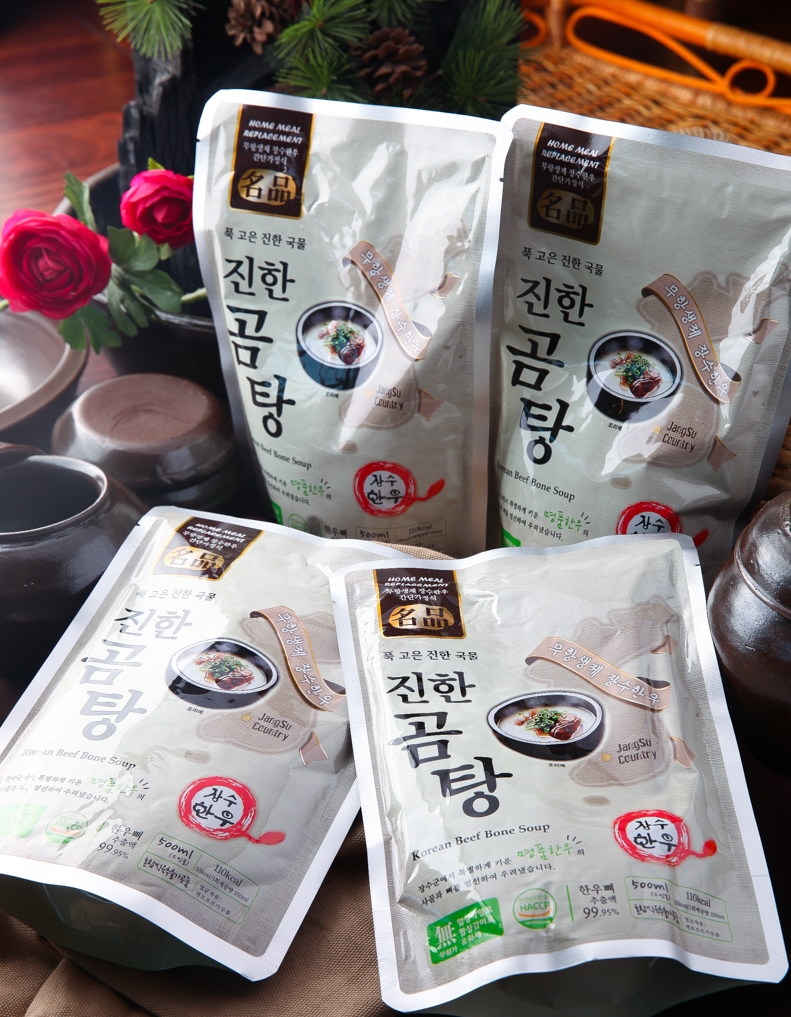 장수한우 진한곰탕 (500ml*4팩) 작은이미지 2