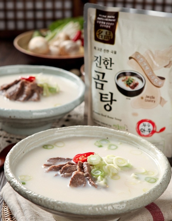 장수한우 진한곰탕 (500ml*4팩) 작은이미지 4