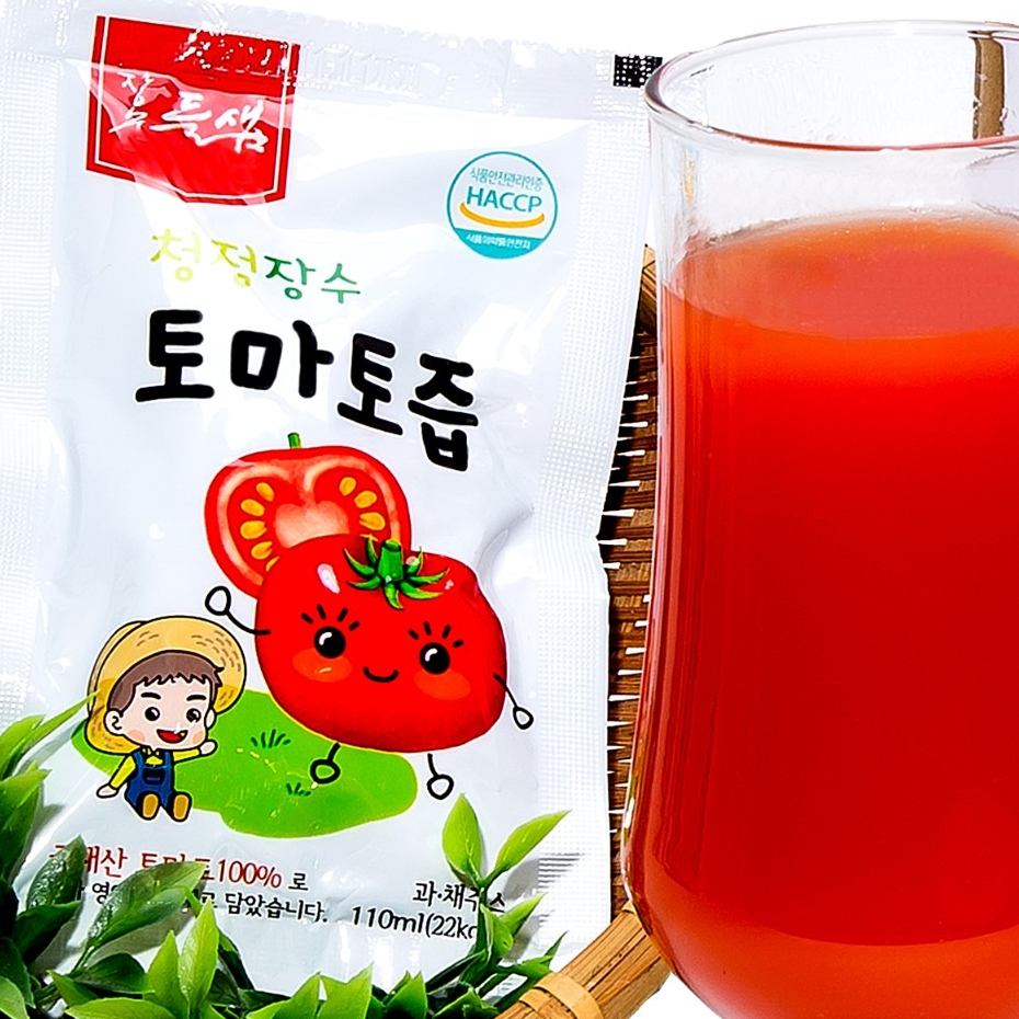 토마토즙 110ml 60포 작은이미지 3