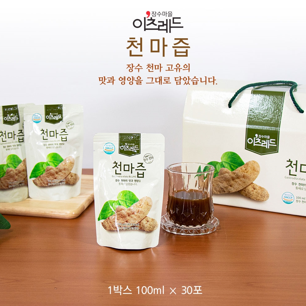  장수천마즙 100ml 30포