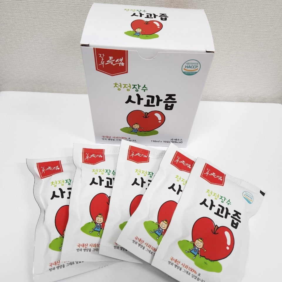 건강즙세트 110ml 총40포(사과즙10포, 토마토즙 10포, 도라지배즙10포, 칡즙10포) 작은이미지 2